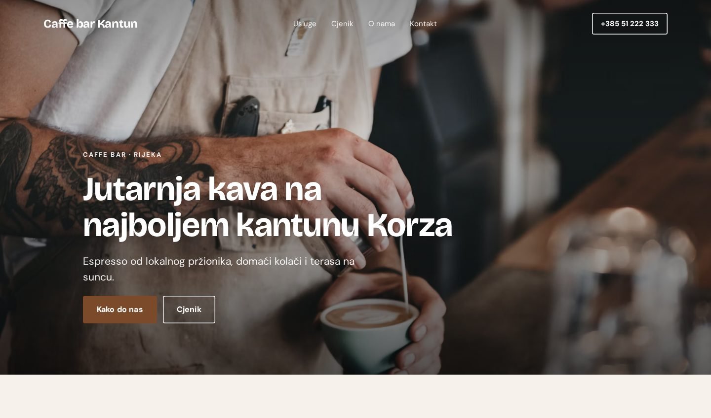 Predložak kafić